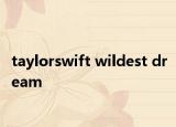 taylorswift wildest dream