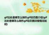 gif出处是哪怎么制作gif动态图介绍(gif出处是哪怎么制作gif动态图详细情况如何)