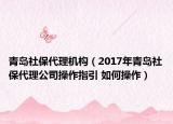 青岛社保代理机构（2017年青岛社保代理公司操作指引 如何操作）