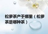 松萝茶产于哪里（松萝茶是哪种茶）