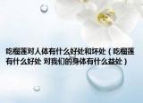 吃榴莲对人体有什么好处和坏处（吃榴莲有什么好处 对我们的身体有什么益处）