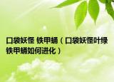 口袋妖怪 铁甲蛹（口袋妖怪叶绿铁甲蛹如何进化）