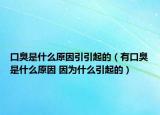 口臭是什么原因引引起的（有口臭是什么原因 因为什么引起的）