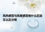 风热感冒与风寒感冒有什么区别怎么区分呢