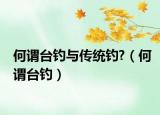 何谓台钓与传统钓?（何谓台钓）