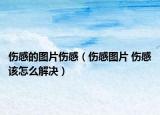 伤感的图片伤感（伤感图片 伤感该怎么解决）