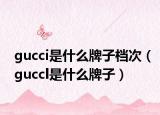 gucci是什么牌子档次（guccl是什么牌子）