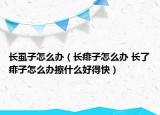 长虱子怎么办（长痱子怎么办 长了痱子怎么办擦什么好得快）