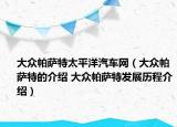 大众帕萨特太平洋汽车网（大众帕萨特的介绍 大众帕萨特发展历程介绍）