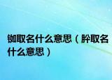 铷取名什么意思（肸取名什么意思）