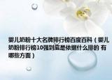 婴儿奶粉十大名牌排行榜百度百科（婴儿奶粉排行榜10强到底是依据什么排的 有哪些方面）