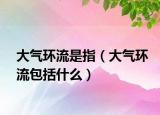 大气环流是指（大气环流包括什么）