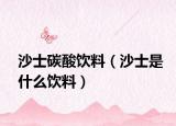 沙士碳酸饮料（沙士是什么饮料）