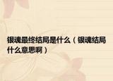银魂最终结局是什么（银魂结局什么意思啊）