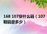 168 107穿什么码（107鞋码是多少）