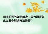 潮湿的天气如何解决（天气潮湿怎么办五个解决方法推荐）