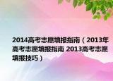 2014高考志愿填报指南（2013年高考志愿填报指南 2013高考志愿填报技巧）