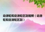 动滑轮和定滑轮区别视频（动滑轮和定滑轮区别）