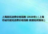 上海居民消费价格指数 (2020年)（上海市城市居民消费价格指数 数据如何查询）