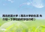 西北吃饭大学（西北大学的生活 先介绍一下学校的吃穿住行吧）