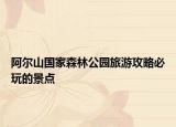 阿尔山国家森林公园旅游攻略必玩的景点