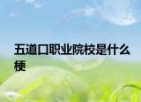 五道口职业院校是什么梗