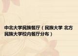 中北大学民族餐厅（民族大学 北方民族大学校内餐厅分布）