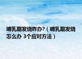 哺乳期发烧咋办?（哺乳期发烧怎么办 3个应对方法）