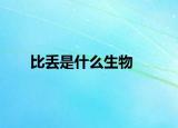 比丢是什么生物