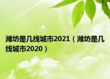 潍坊是几线城市2021（潍坊是几线城市2020）