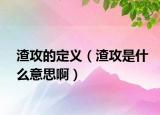 渣攻的定义（渣攻是什么意思啊）