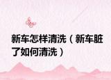 新车怎样清洗（新车脏了如何清洗）