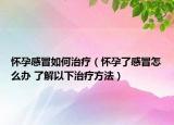 怀孕感冒如何治疗（怀孕了感冒怎么办 了解以下治疗方法）