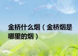 金桥什么烟（金桥烟是哪里的烟）