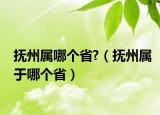 抚州属哪个省?（抚州属于哪个省）