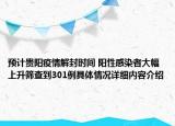 预计贵阳疫情解封时间 阳性感染者大幅上升筛查到301例具体情况详细内容介绍