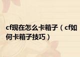 cf现在怎么卡箱子（cf如何卡箱子技巧）