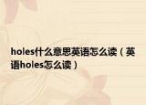 holes什么意思英语怎么读（英语holes怎么读）
