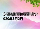 东疆湾涨潮和退潮时间2020年8月2日
