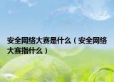安全网络大赛是什么（安全网络大赛指什么）
