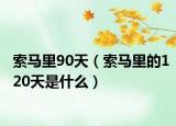 索马里90天（索马里的120天是什么）