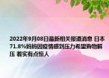 2022年9月08日最新相关报道消息 日本71.8%妈妈因疫情感到压力希望购物解压 着实有点惊人