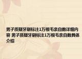 男子质疑牙刷标注1万根毛亲自数详细内容 男子质疑牙刷标注1万根毛亲自数具体介绍