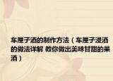 车厘子酒的制作方法（车厘子浸酒的做法详解 教你做出美味甘甜的果酒）