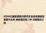 9月08日最新更新内容京东金条有额度但是借不出来 具体情况有三种 详细情况介绍