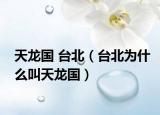 天龙国 台北（台北为什么叫天龙国）