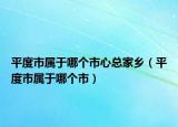平度市属于哪个市心总家乡（平度市属于哪个市）