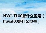 HWI-TL00是什么型号（hwial00是什么型号）