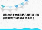 深圳旅游景点哪些地方最好玩（深圳有哪些好玩的景点 怎么去）