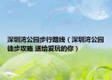 深圳湾公园步行路线（深圳湾公园徒步攻略 送给爱玩的你）